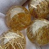 rutile quartz crystal ball