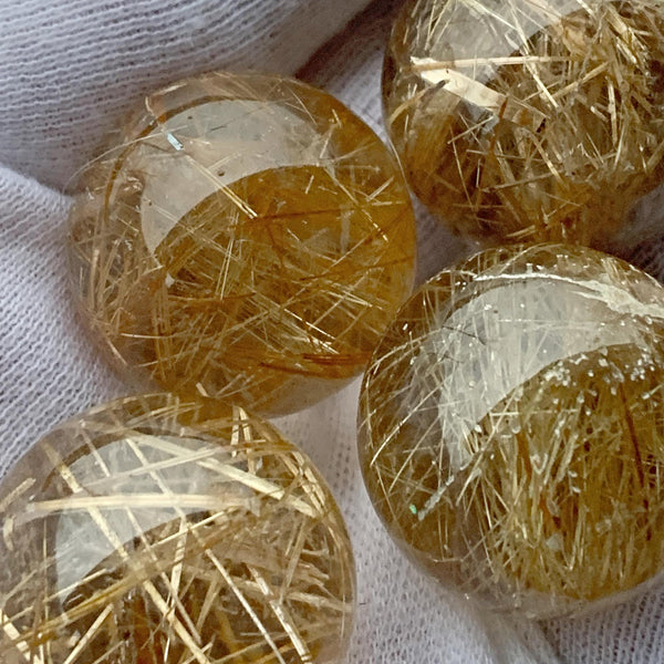 rutile quartz crystal ball