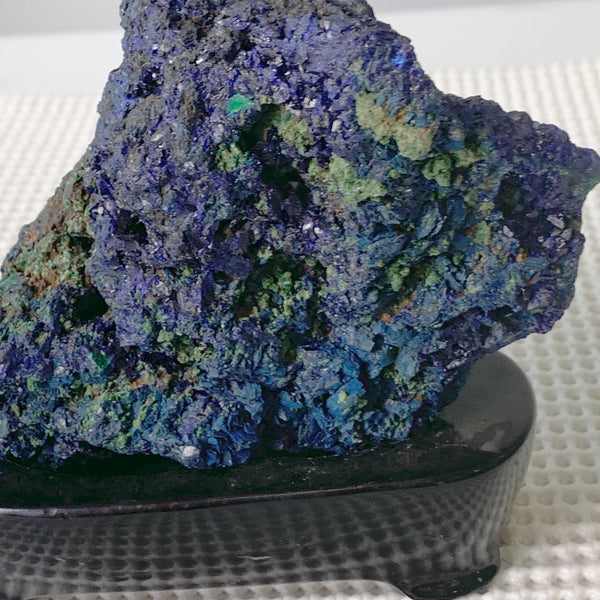 Copper mineral azurite stone