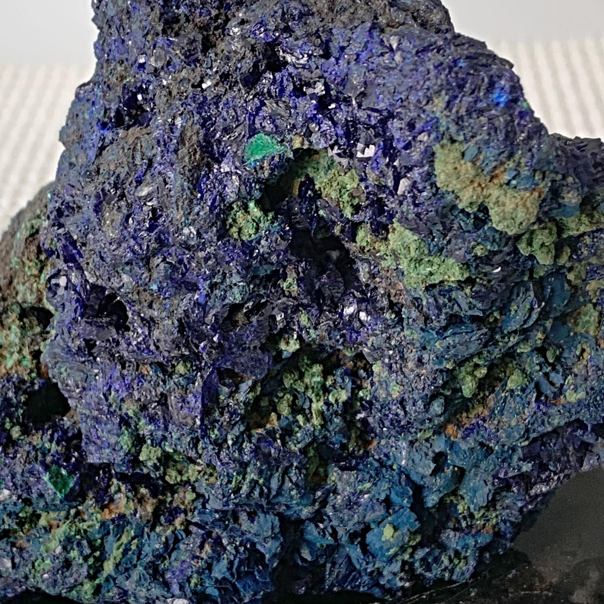 Azurite Crystal Specimen – Natural Raw Blue Mineral