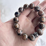 chiastolite cross bracelet