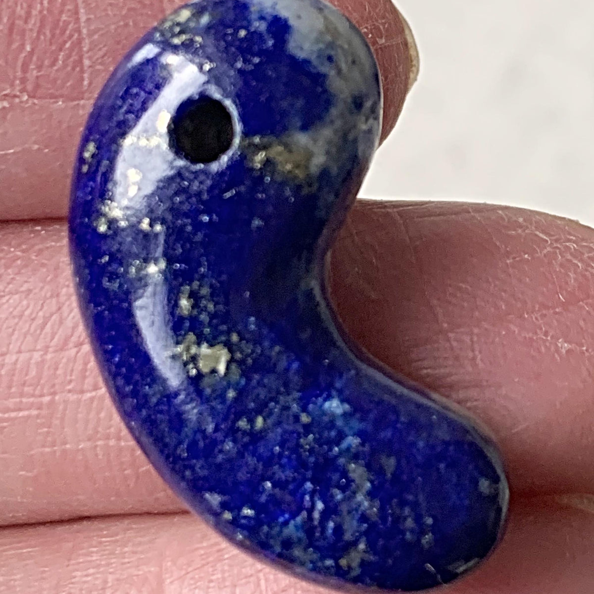 Lapis Magatama Jomon Style | Ancient Japanese Sacred Jewel Replica
