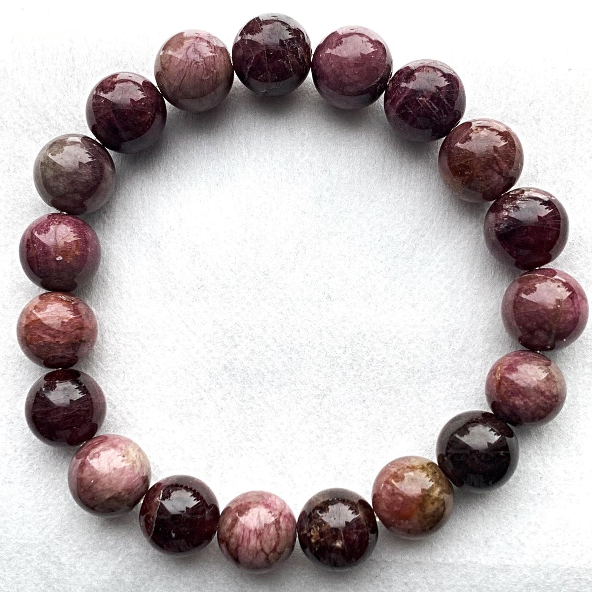 heart chakra crystal bracelet