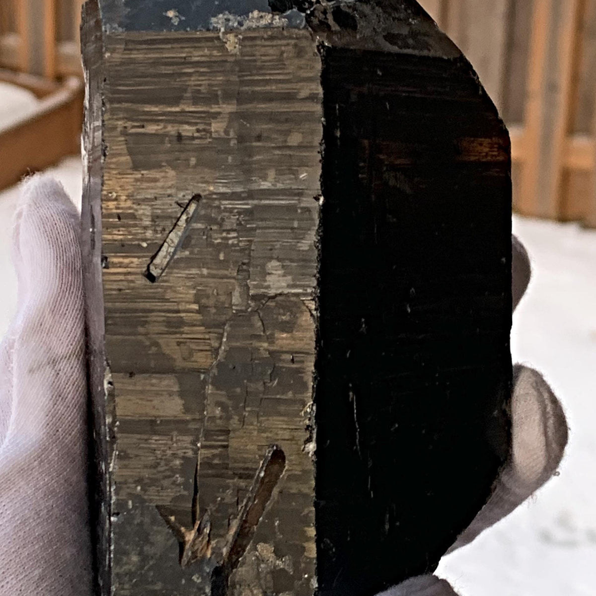 Himalayan Lemurian black quartz raw