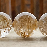 healing quartz sphere
