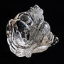 Hand Carved Clear Quartz Dragon: Feng Shui Decor Gift