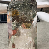 Garden Quartz Point Large Lodolite Crystal 137mm Home Decor