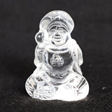 Daikokuten, Natural Quartz Daikoku Japanese Carving Gift