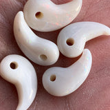 Australian Opal Magatama | Solid Opal Sacred Japanese Talisman 20mm