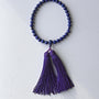 Lapis lazuli Japanese nenju prayer beads