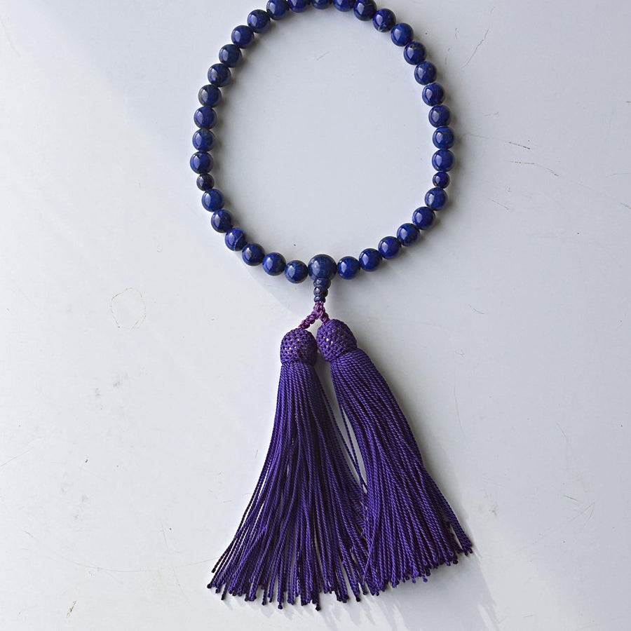 Lapis lazuli Japanese nenju prayer beads
