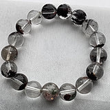 Garden Quartz Bracelet 12mm Phantom Crystal