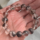 Garden Quartz Bracelet 12mm Phantom Crystal