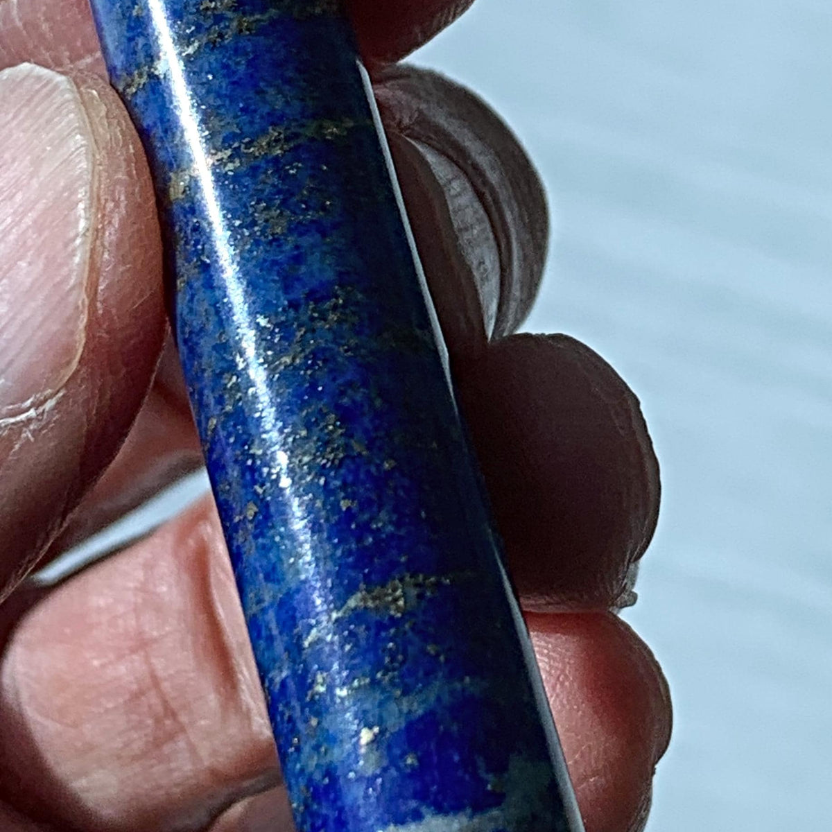 Lapis Lazuli Inkan | Blue Stone Hanko Seal Stamp