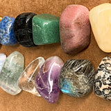 Healing gemstone tumble stones