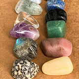 Healing gemstone tumble stones