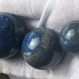 Natural lapis lazuli sphere decor