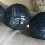 Healing lapis lazuli crystal sphere