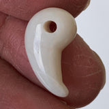 Ancient style magatama carved from natural opal