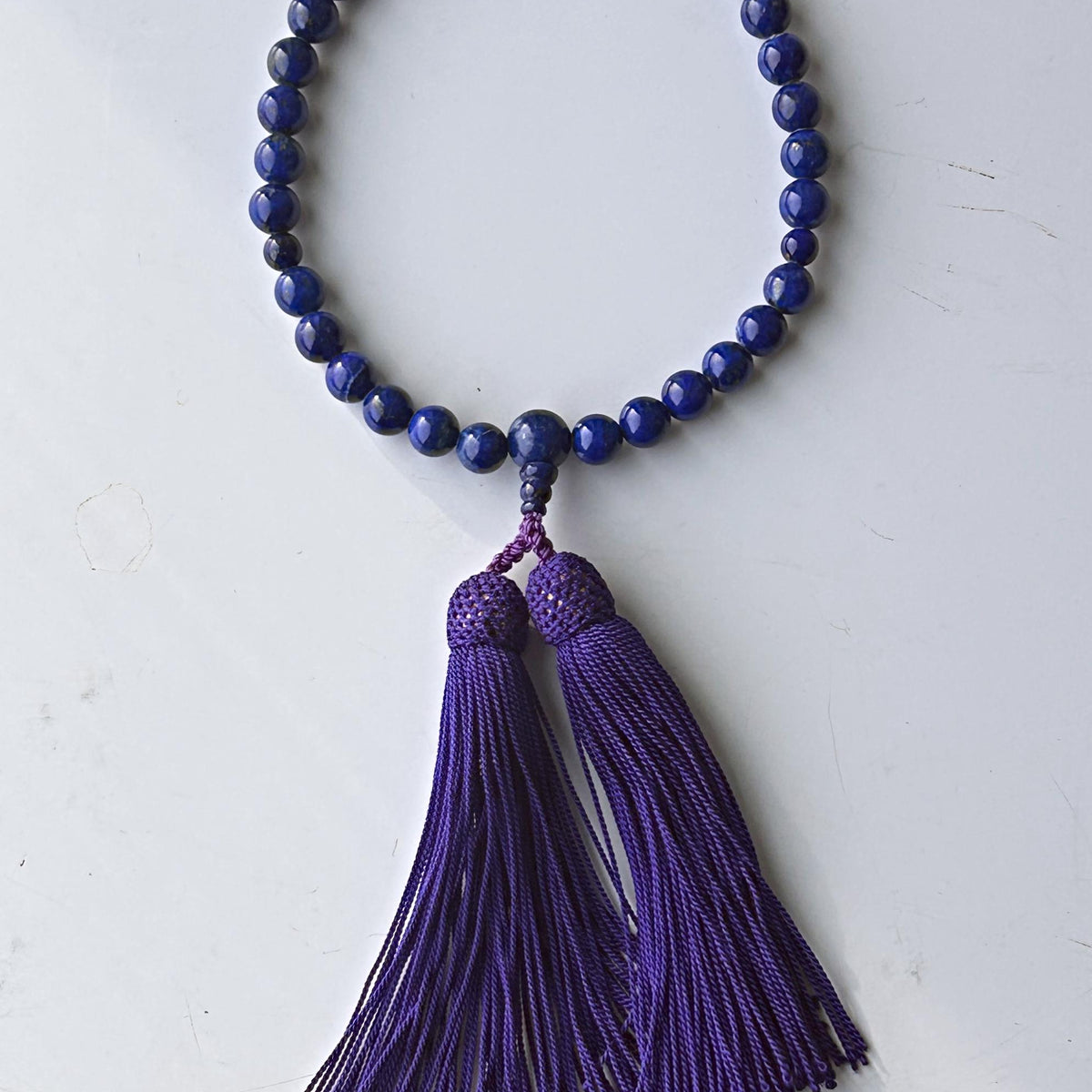 Japanese juzu prayer beads lapis lazuli