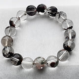 Garden phantom quartz bracelet 12mm beads