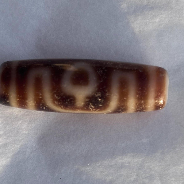 Buddhist protection 3 EYE dzi bead