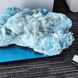 Extra Large museum grade blue aragonite cluster Wenshan