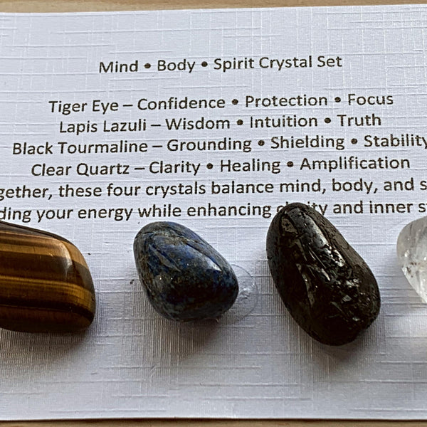Meditation crystal starter kit