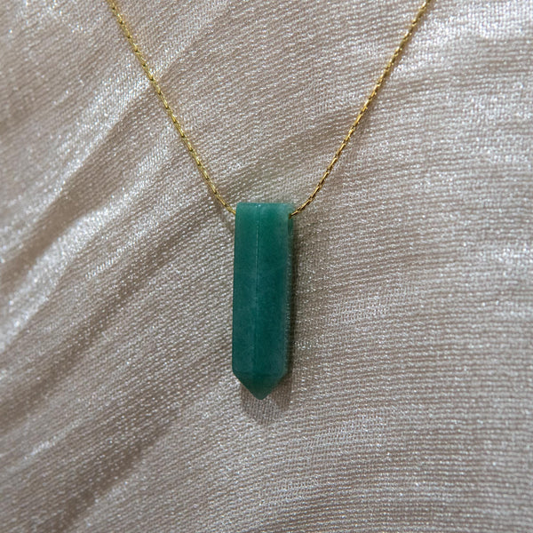 aventurine jewelry gift necklace