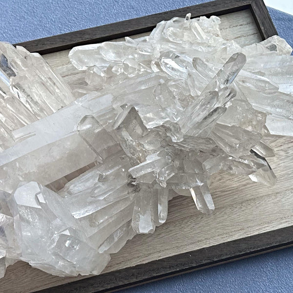 Clear Quartz Statement Cluster – Extra Large Collector Specimen Crystal Décor