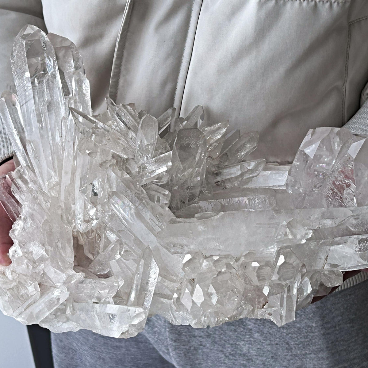 large collector quartz cluster