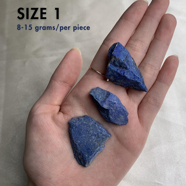 Raw Lapis for Reiki practice