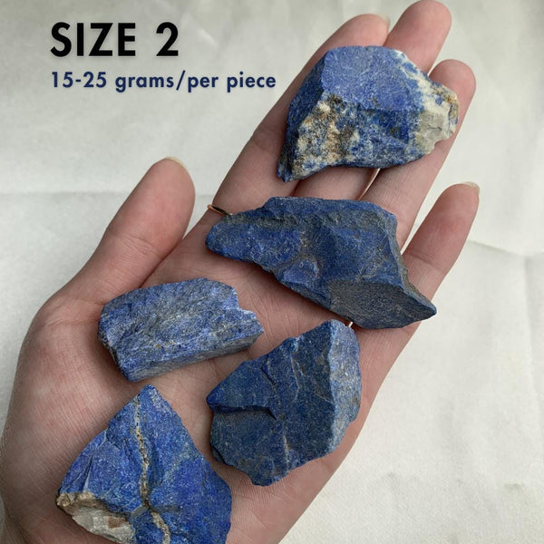 Raw lapis for meditation