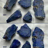 blue crystal raw stones