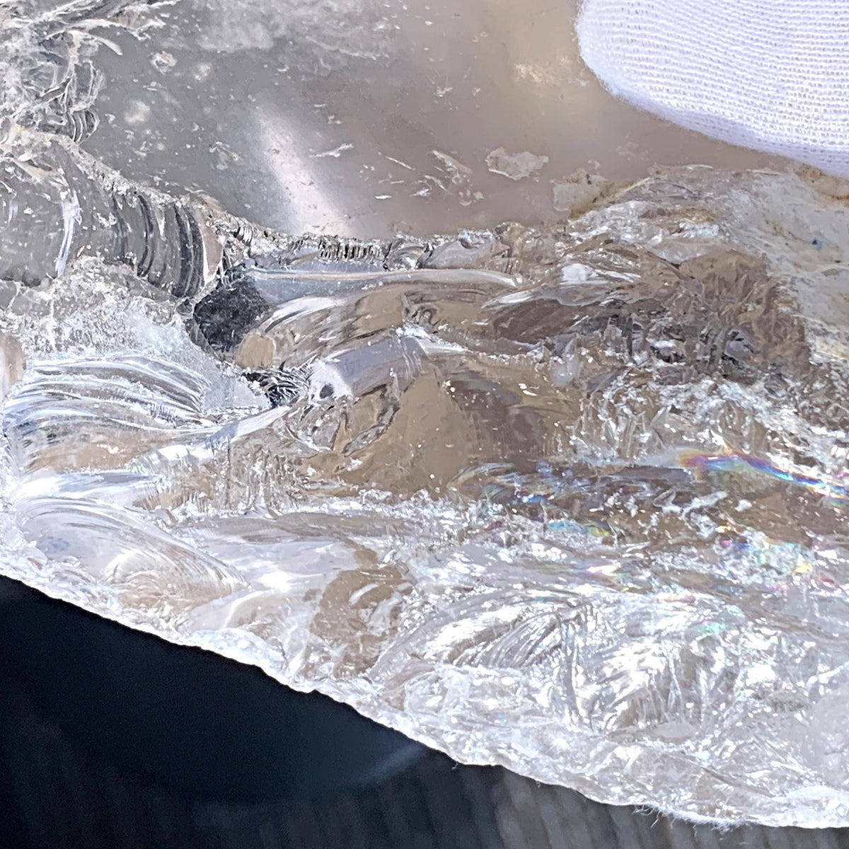 High grade clear quartz crystal