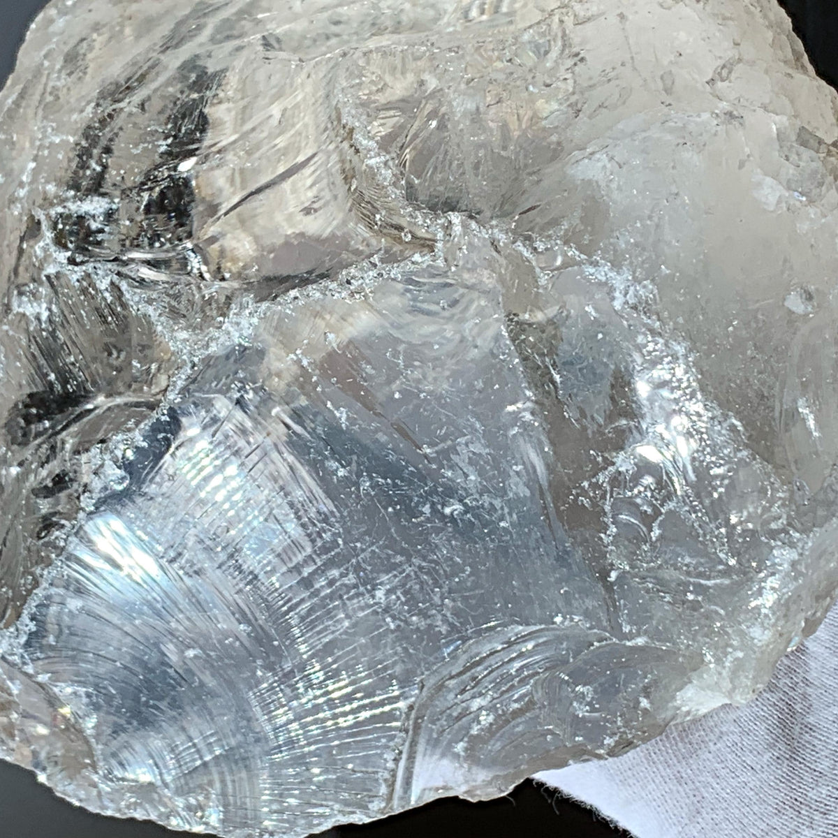 Satyaloka quartz with ridges