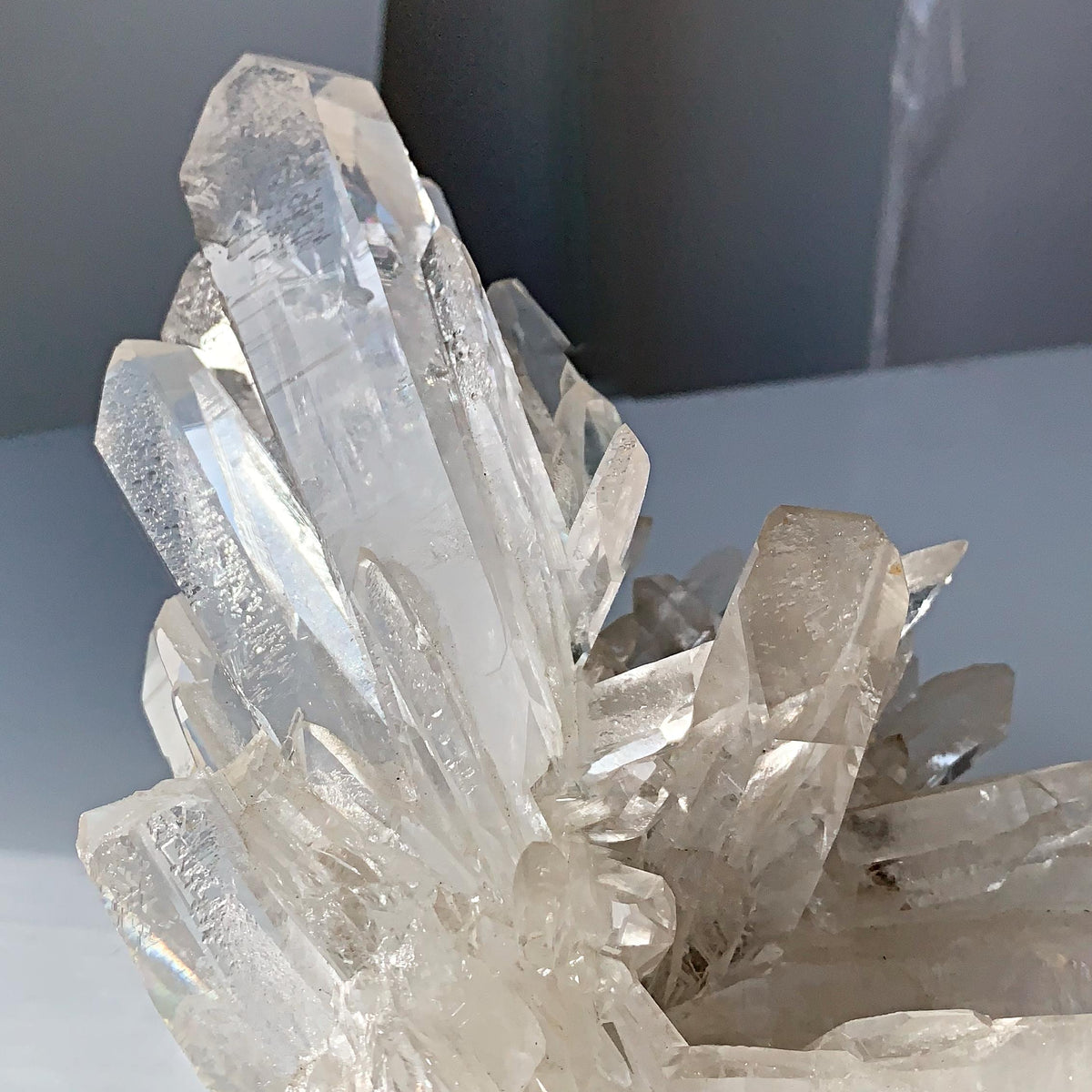 Clear Quartz Statement Cluster – Extra Large Collector Specimen Crystal Décor