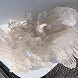 clear quartz statement décor