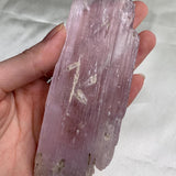 High clarity kunzite mineral specimen Afghanistan