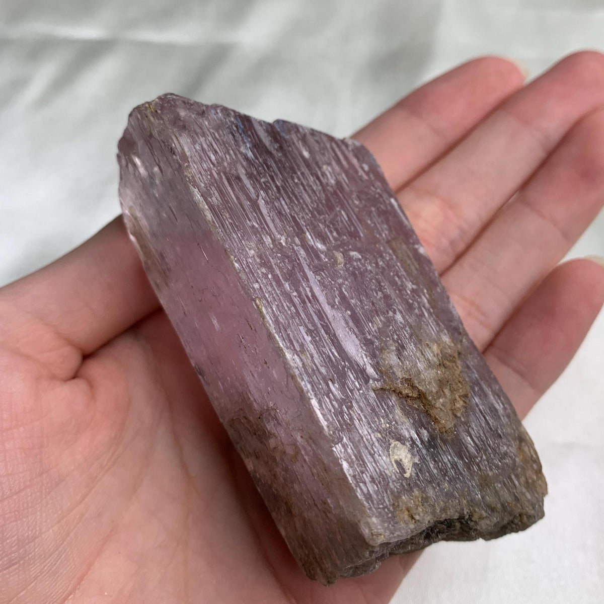 Afghan Kunzite Thick Crystal Display