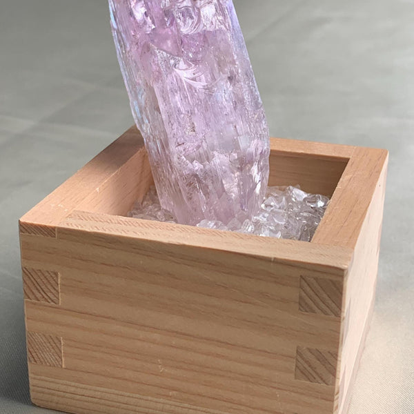 Purplish Pink Kunzite Crystal Afghanistan
