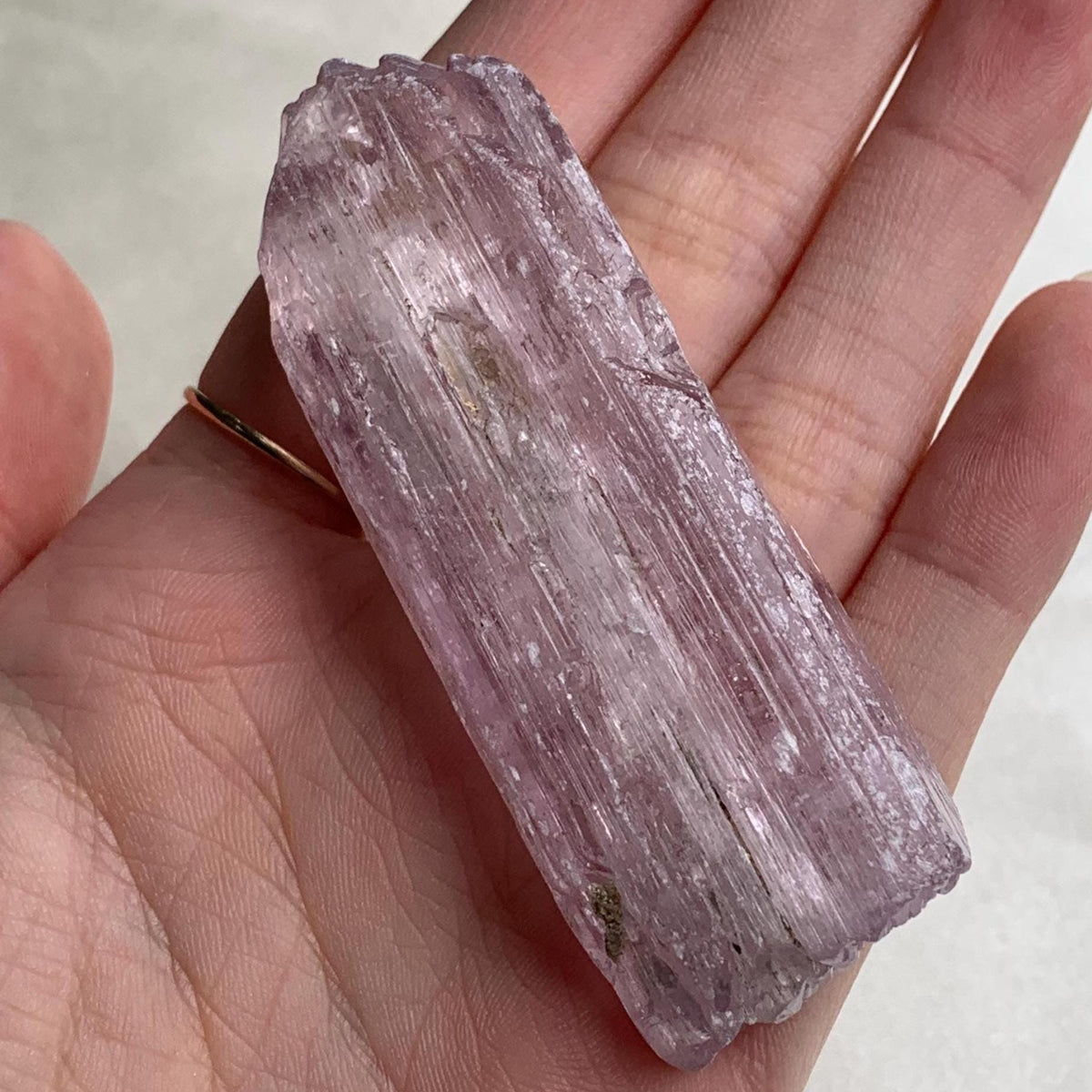 Pink Kunzite Dual Termination Specimen