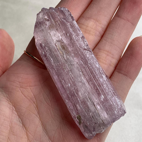 Pink Kunzite Dual Termination Specimen