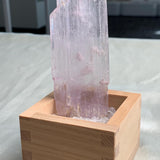 Large kunzite crystal from Pech Valley Afghanistan