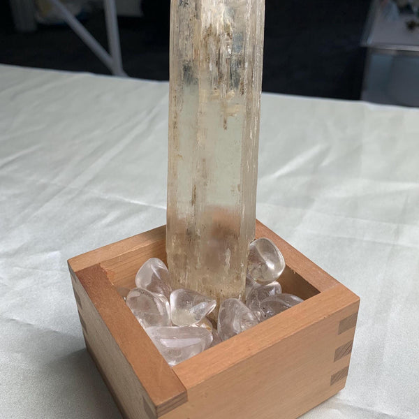 Yellow Spodumene Crystal Afghanistan