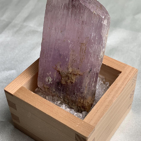 Ridged Termination Kunzite Crystal Afghanistan