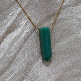 healing crystal aventurine pendant