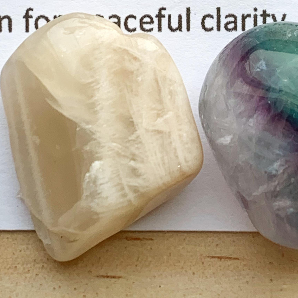 meditation crystal healing set
