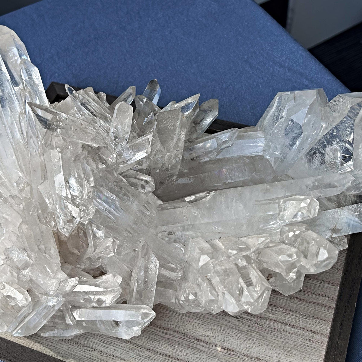 Clear Quartz Statement Cluster – Extra Large Collector Specimen Crystal Décor