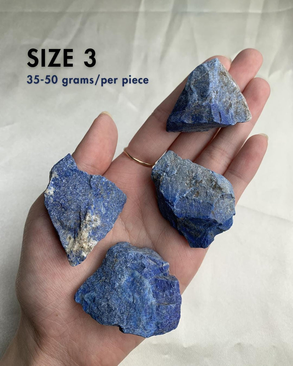 raw lapis for throat chakra